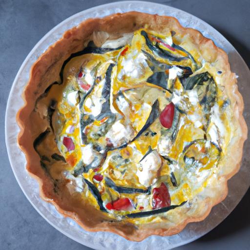 Zeleninový quiche s ricottou