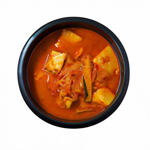 Kimchi jjigae – korejský pikantní polévka