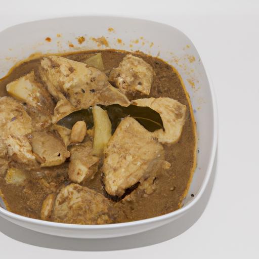 Kuřecí korma s mandlemi a kokosem