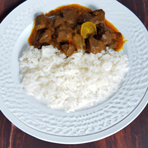 Jehněčí curry s ryží