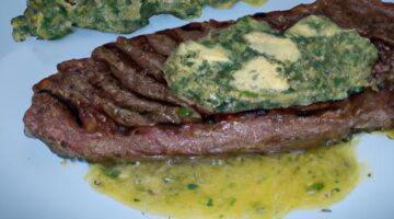 Argentinská steak s chimichurri