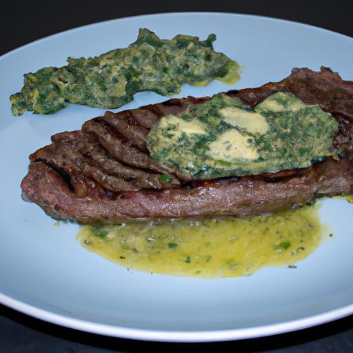 Argentinská steak s chimichurri