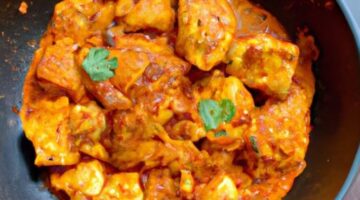 Pikantní kuřecí tikka masala