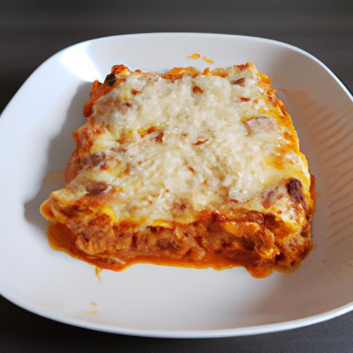 Lasagne Bolognese se sýrem Parmezán