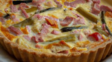 Quiche Lorraine s míchanou zeleninou