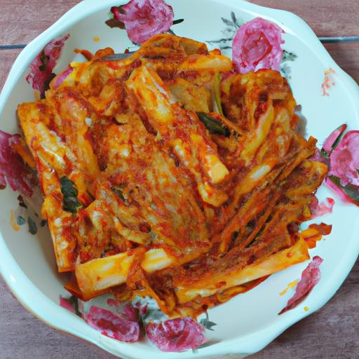 Kimchi zelí s chilli a rybím těstem