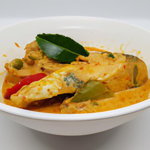 Rybí curry s kokosem a chilli