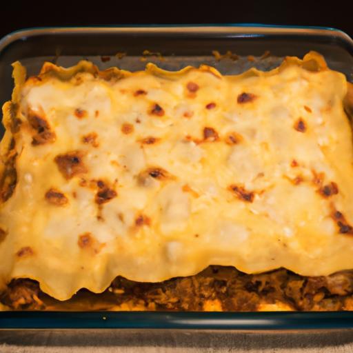 Domácí italské lasagne s masem