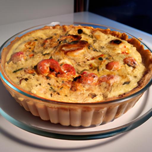 Quiche Lorraine s mořskými plody