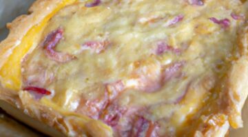 Quiche Lorraine s křehkou kůrkou