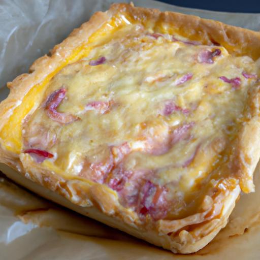 Quiche Lorraine s křehkou kůrkou