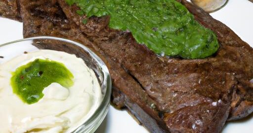 Argentinský steak s chimichurri sauce