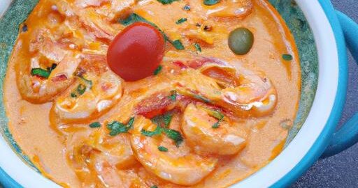 Pikantní krevety moqueca