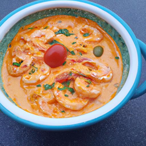 Pikantní krevety moqueca