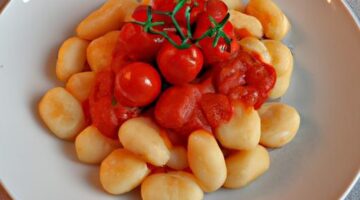 Gnocchi s rajčatovou omáčkou