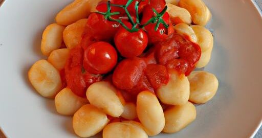 Gnocchi s rajčatovou omáčkou