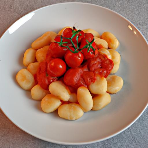 Gnocchi s rajčatovou omáčkou