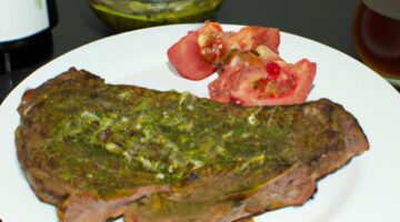 Argentinské biftečky s chimichurrim