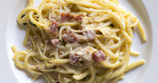 Carbonara bez smetany s pancettou