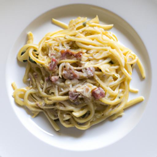 Carbonara bez smetany s pancettou