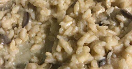 Tradiční italské risotto s houbami