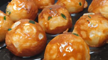 Takoyaki – kouřové kuličky s chobotnicí