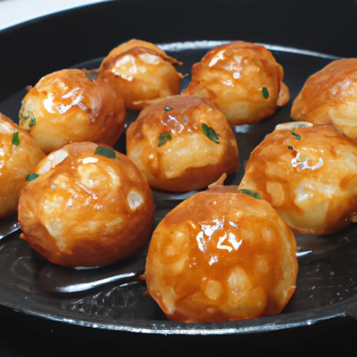 Takoyaki – kouřové kuličky s chobotnicí