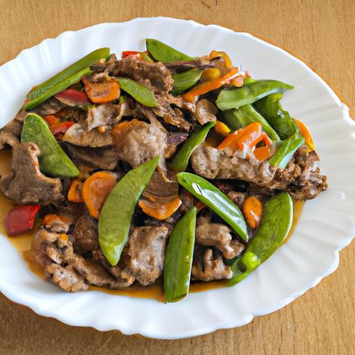 Hovězí stir-fry se zeleninou