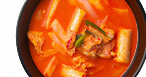 Kimchi jigae – korejská slaná polévka