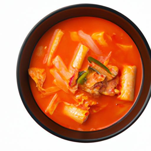 Kimchi jigae – korejská slaná polévka