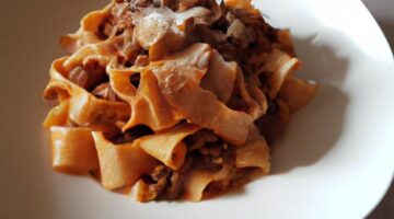 Tagliatelle s hovězím ragú