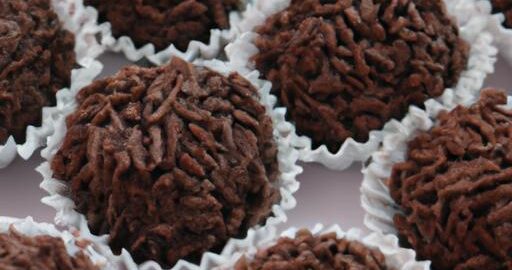 Brigadeiros s kakaovou příchutí