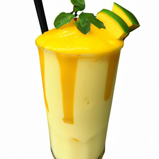 Mango lassi s mátovým twistem