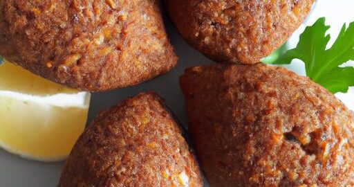 Kibbeh – hovězí koule s bulgurem