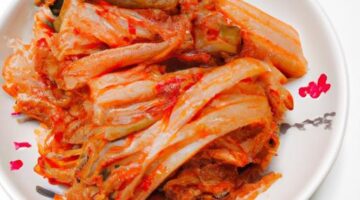 Kimchi, tradiční korejská fermentovaná zelenina