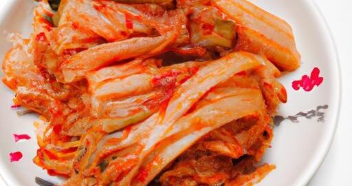 Kimchi, tradiční korejská fermentovaná zelenina