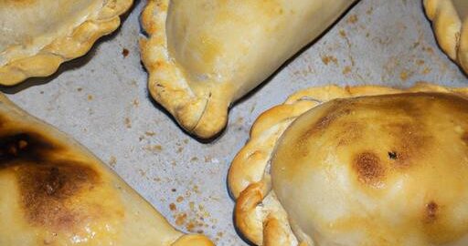 Argentinské empanadas s masa a sýrem