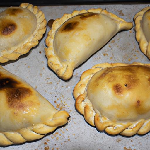 Argentinské empanadas s masa a sýrem