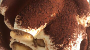 Domácí italské tiramisu s mascarpone