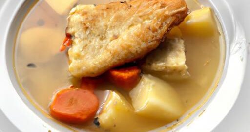 Bouillabaisse rybí polévka s křupavým pečivem