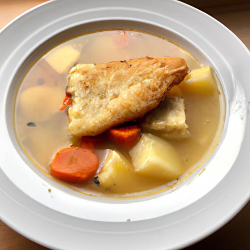 Bouillabaisse rybí polévka s křupavým pečivem