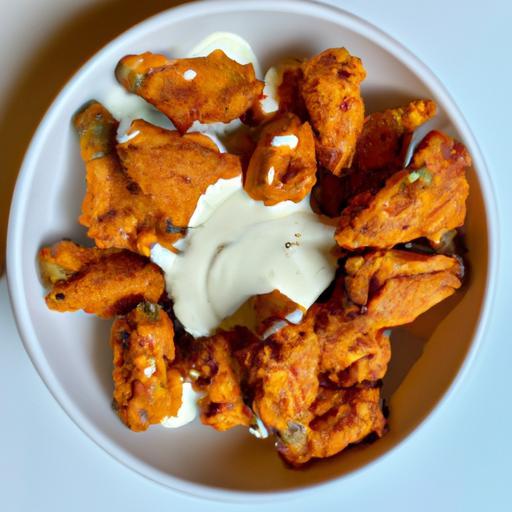 Buffalo wings s ranch dipem