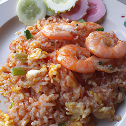 Nasi goreng s krevetami