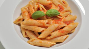 Penne al pomodoro a basilico