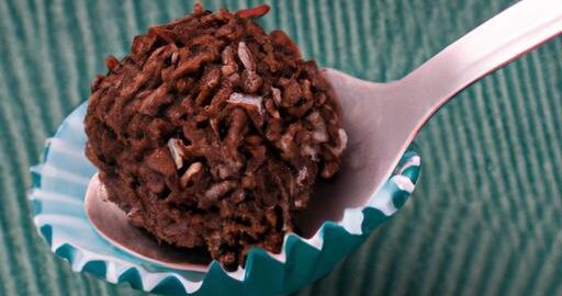 Sladké brigadeiro na lžičce