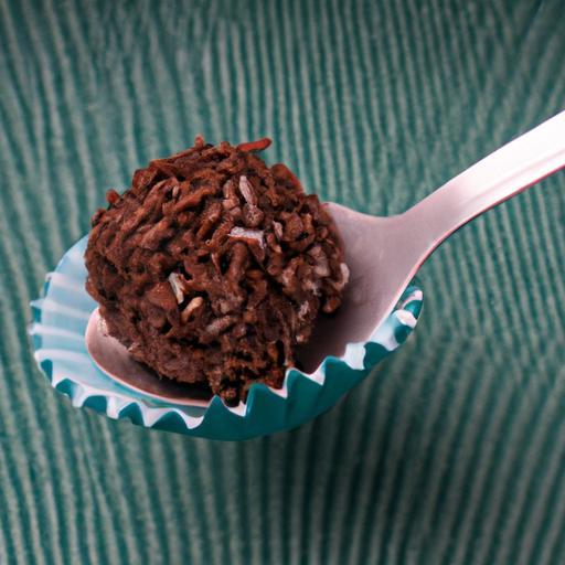 Sladké brigadeiro na lžičce