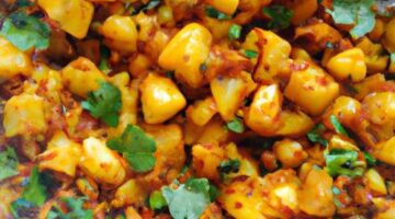 Aloo Gobi s aromatickými bylinkami