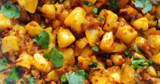 Aloo Gobi s aromatickými bylinkami