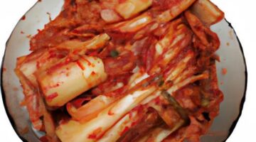 Kimchi- kvašená zelenina s chilli