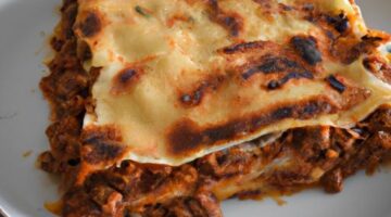 Tradiční italské lasagne s hovězím